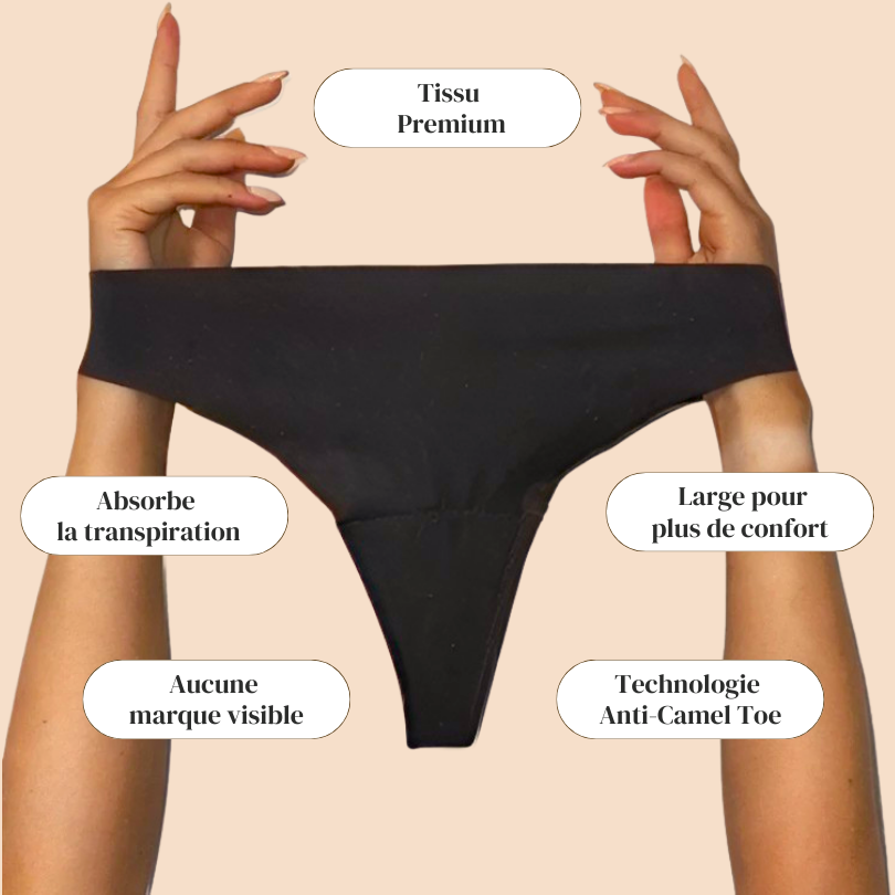 Culotte Anti-Camel Toe: Effet Lissant & Invisible Sous Tous Vos Leggings
